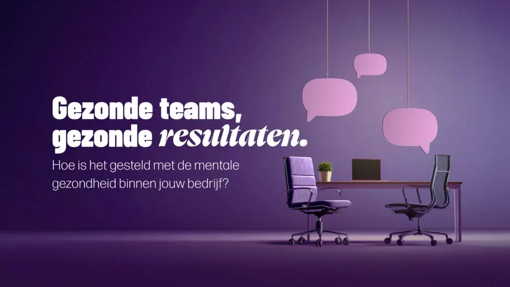 Gezonde teams gezonde resultaten - SpecialistenNet