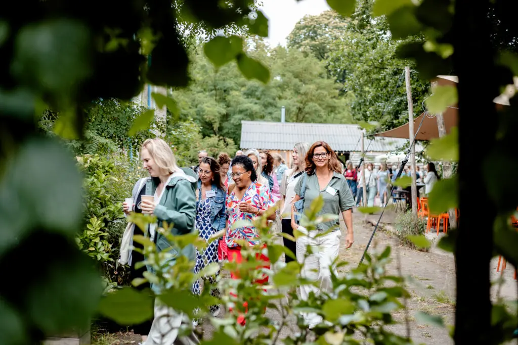 zelfstandige psychologen onderweg naar de jaarlijkse flowdag van SpecialistenNet.